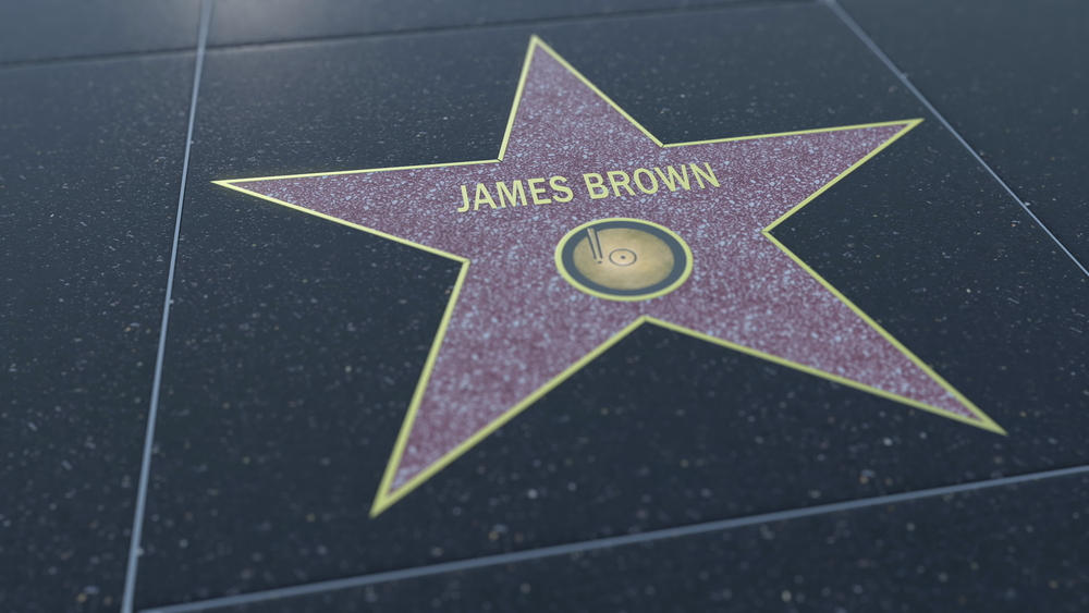 James Brown Hollywood star