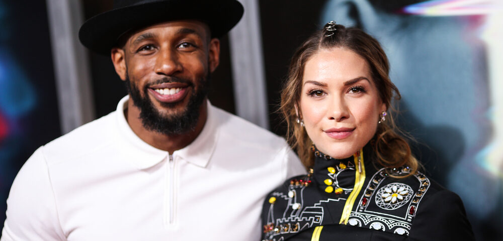 Stephen "tWitch" Boss and his wife Allison Holker