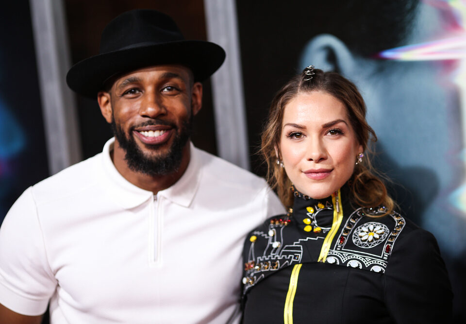 Stephen "tWitch" Boss and his wife Allison Holker