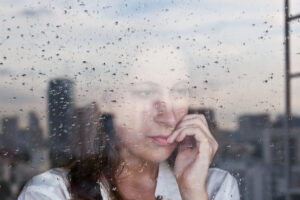 Sad woman