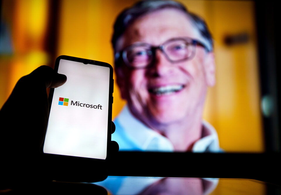 Bill Gates, co-founder of Microsoft