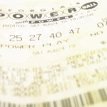 Powerball lottery ticket