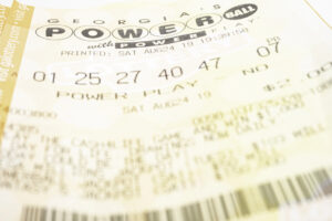 Powerball lottery ticket